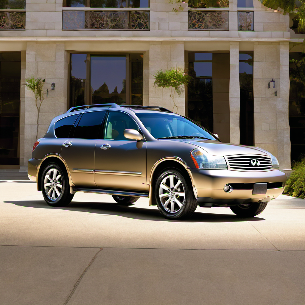 Illustration of a 2004 INFINITI Q