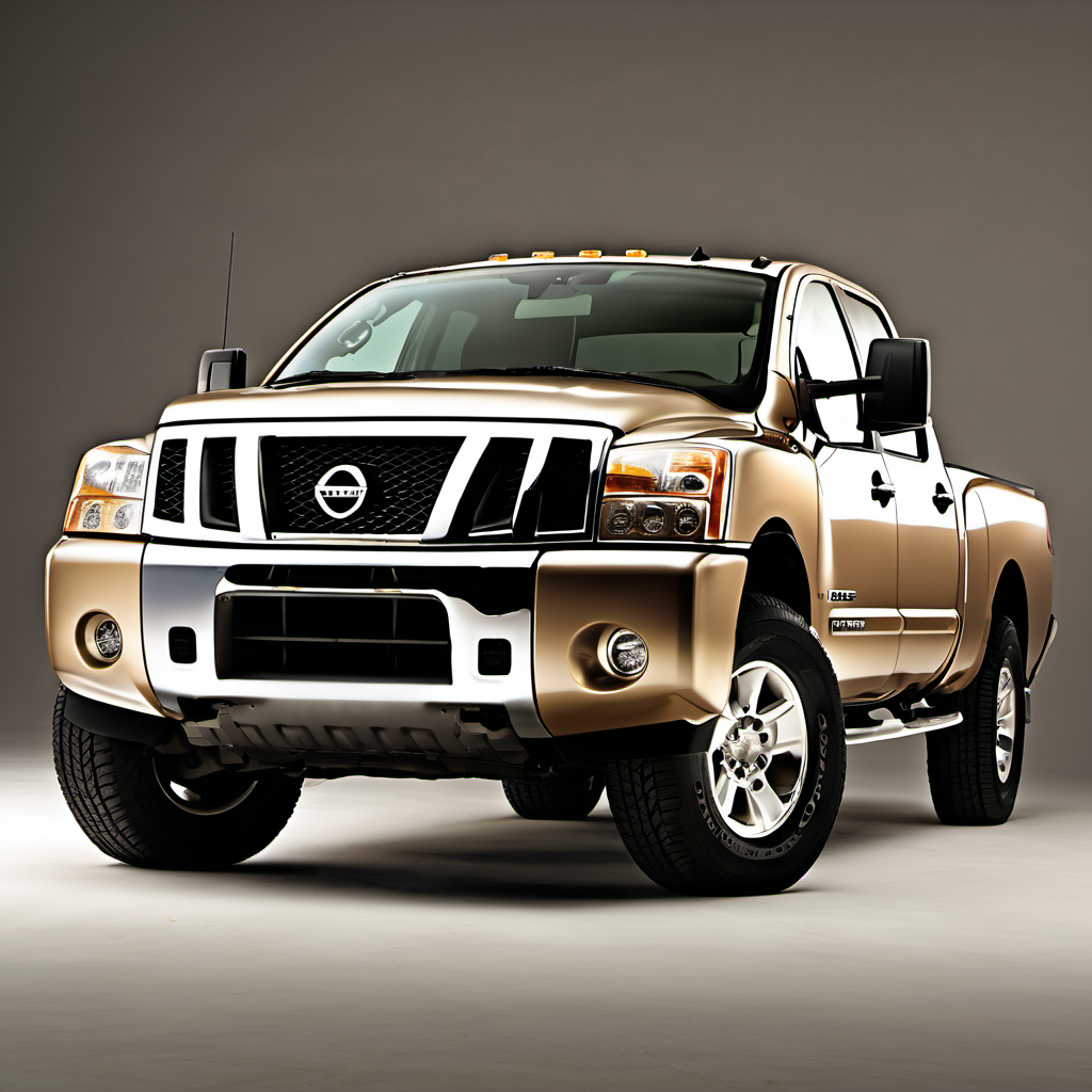 Illustration of a 2004 Nissan Titan Crew Cab