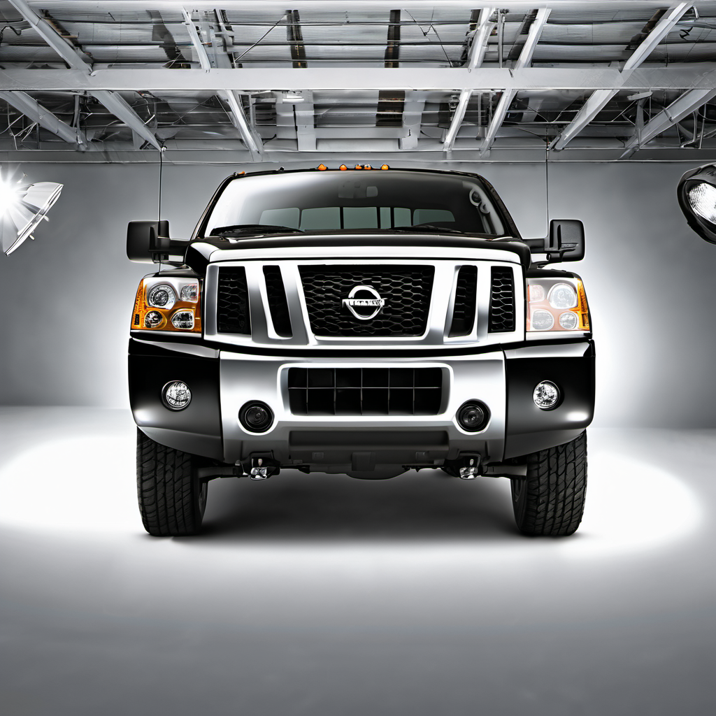 Illustration of a 2004 Nissan Titan King Cab