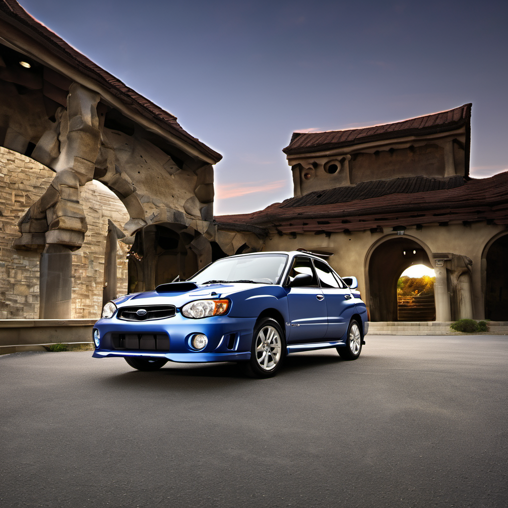 Illustration of a 2004 Subaru Impreza