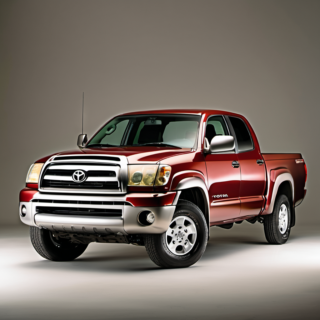 Illustration of a 2004 Toyota Tundra Double Cab