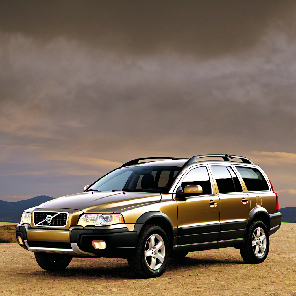 Illustration of a 2004 Volvo XC70