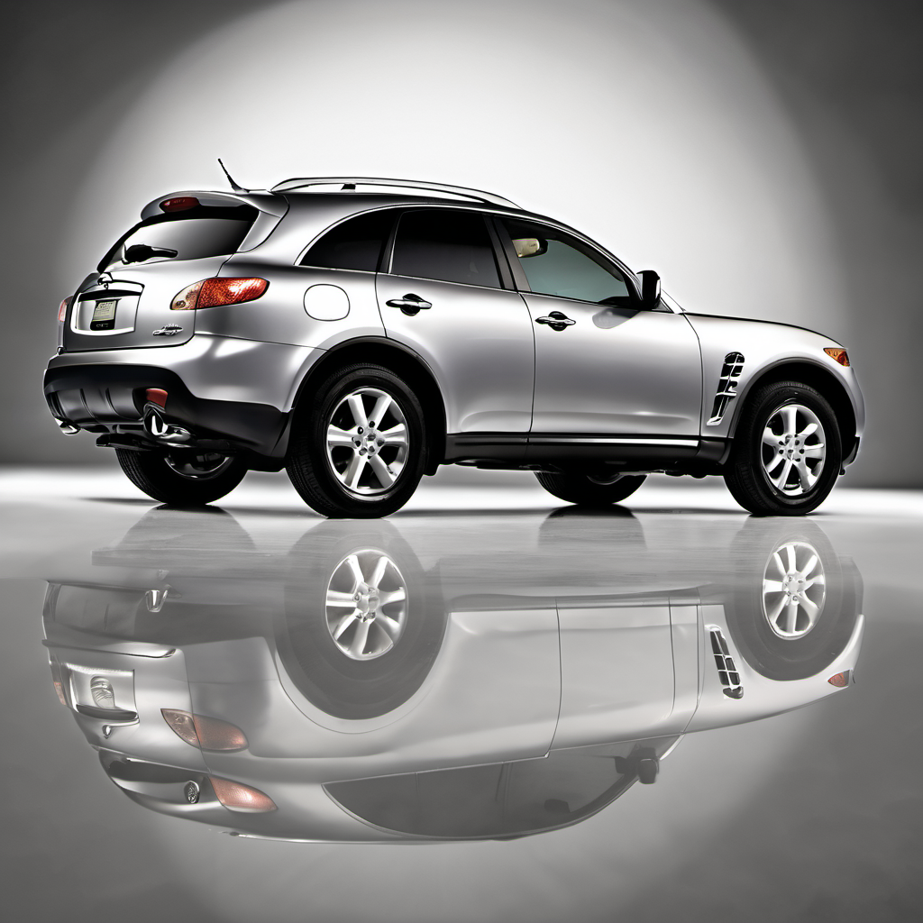 Illustration of a 2005 INFINITI FX