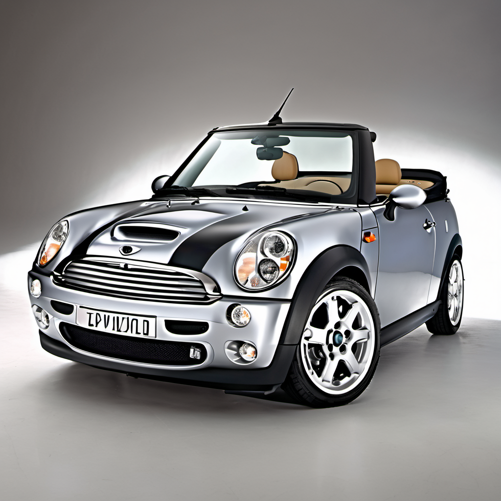 Illustration of a 2005 MINI Convertible