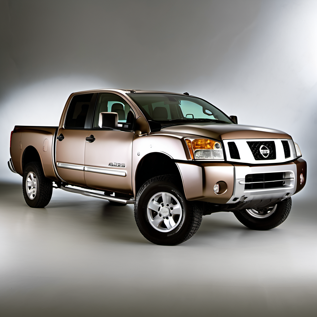 Illustration of a 2005 Nissan Titan Crew Cab