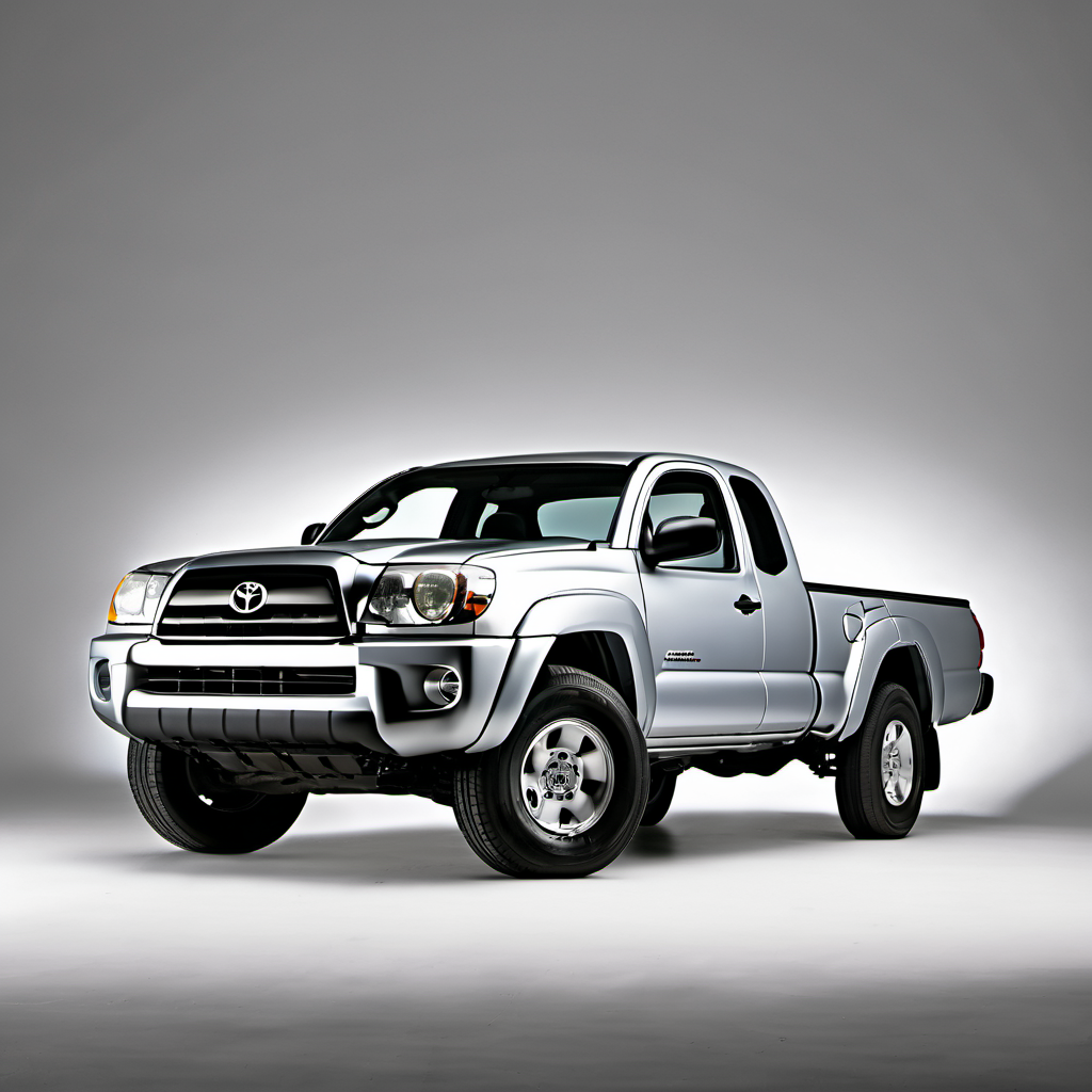 Illustration of a 2005 Toyota Tacoma Access Cab
