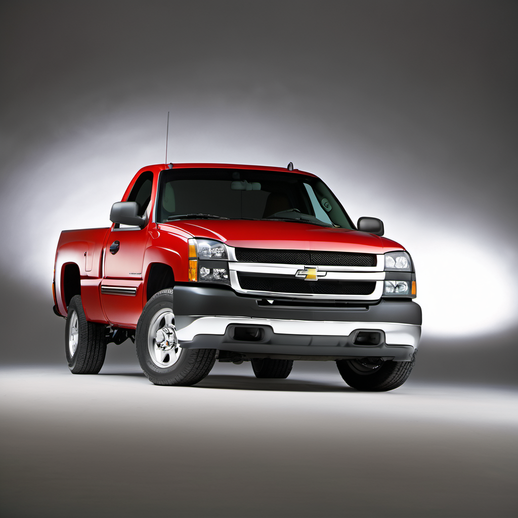 Illustration of a 2006 Chevrolet Silverado 1500 Regular Cab
