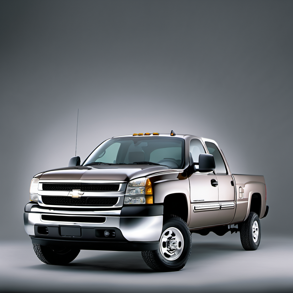 Illustration of a 2006 Chevrolet Silverado 2500 HD Crew Cab