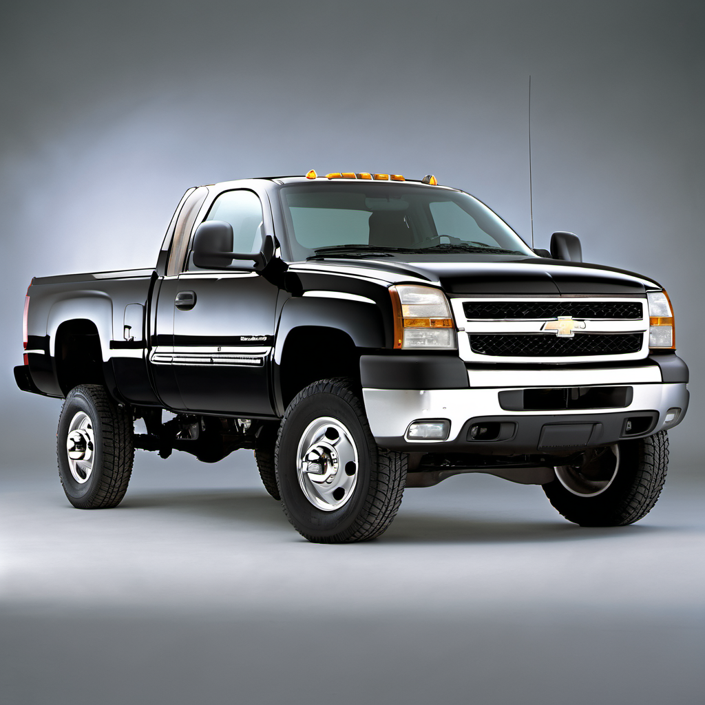 Illustration of a 2006 Chevrolet Silverado 3500 Regular Cab