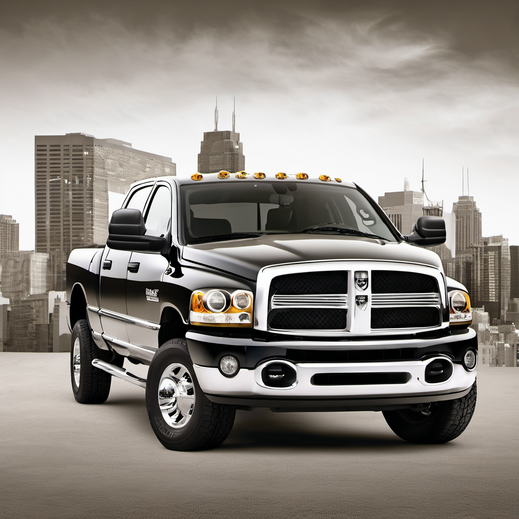 Illustration of a 2006 Dodge Ram 2500 Mega Cab 2500