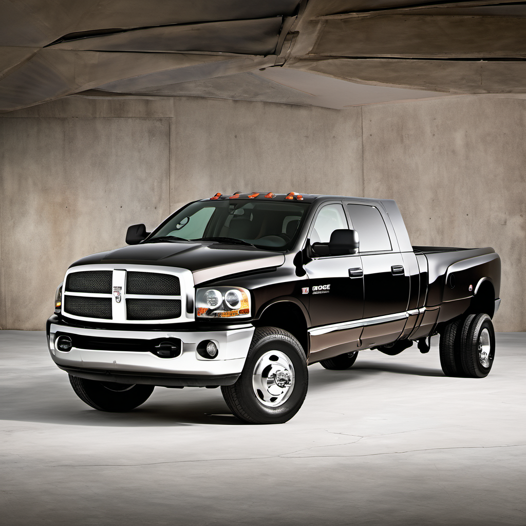 Illustration of a 2006 Dodge Ram 3500 Mega Cab