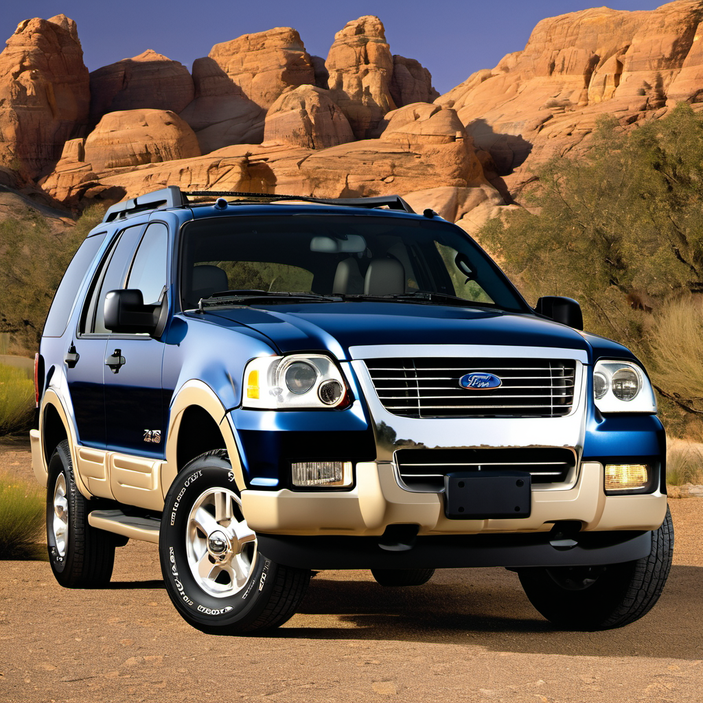 Illustration of a 2006 Ford Explorer