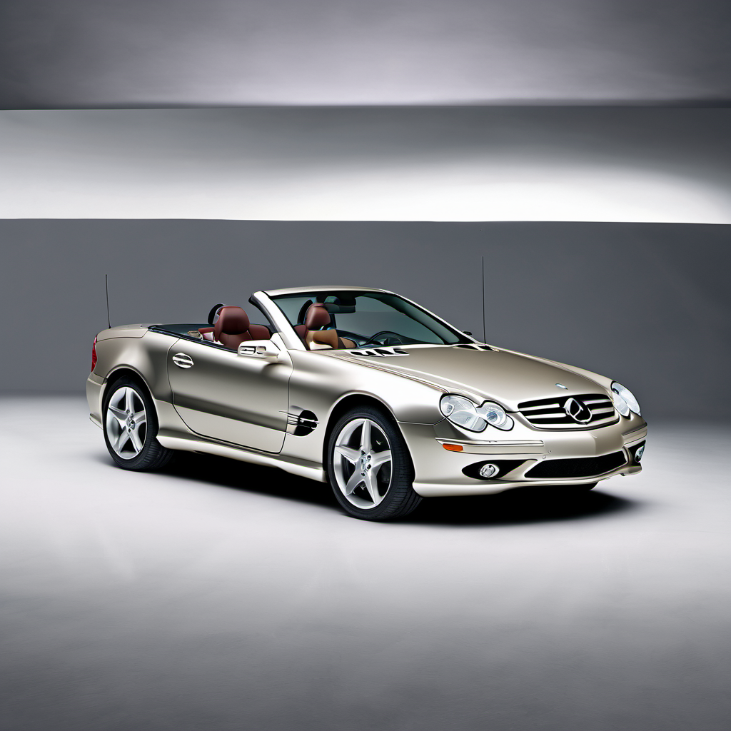 Illustration of a 2006 Mercedes-Benz SL-Class SL500