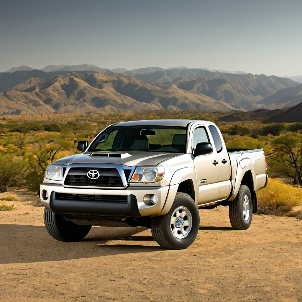 Illustration of a 2006 Toyota Tacoma Regular Cab