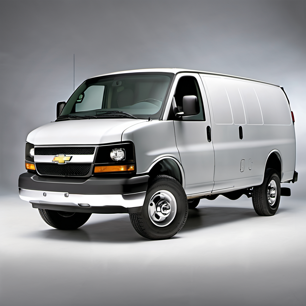 Illustration of a 2007 Chevrolet Express 3500 Cargo