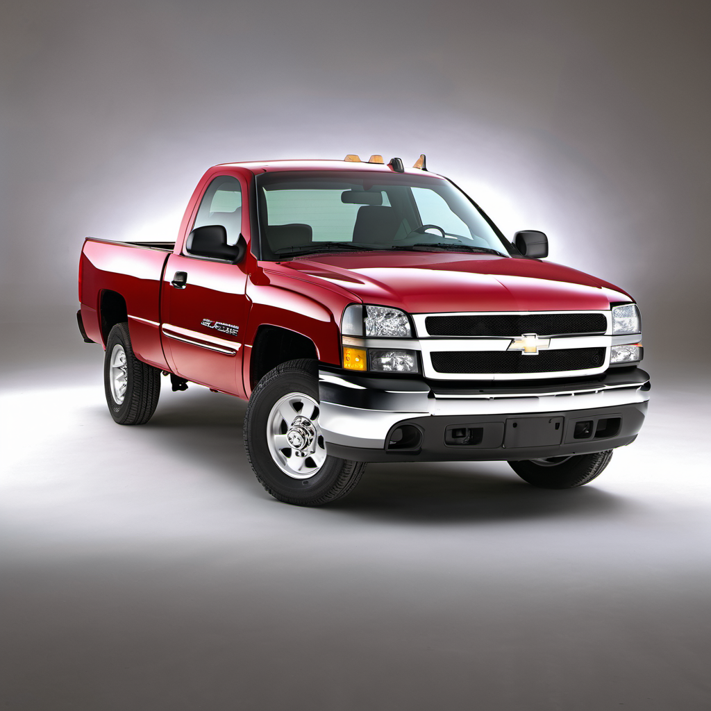 Illustration of a 2007 Chevrolet Silverado (Classic) 1500 Regular Cab