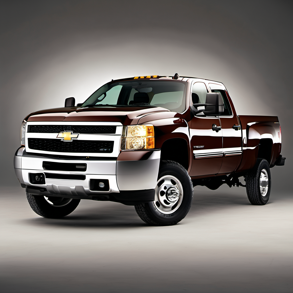 Illustration of a 2007 Chevrolet Silverado 3500 HD Extended Cab