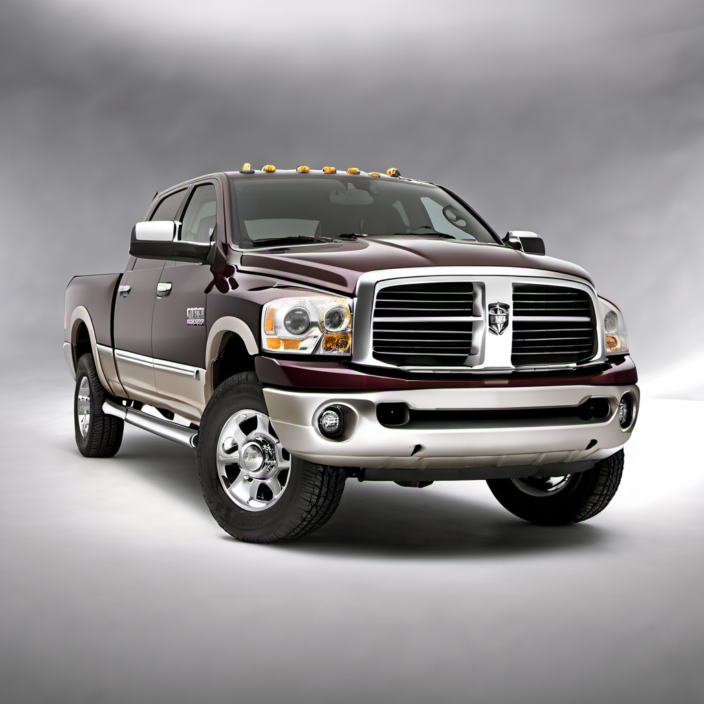 Illustration of a 2007 Dodge Ram 1500 Mega Cab DR (1500)