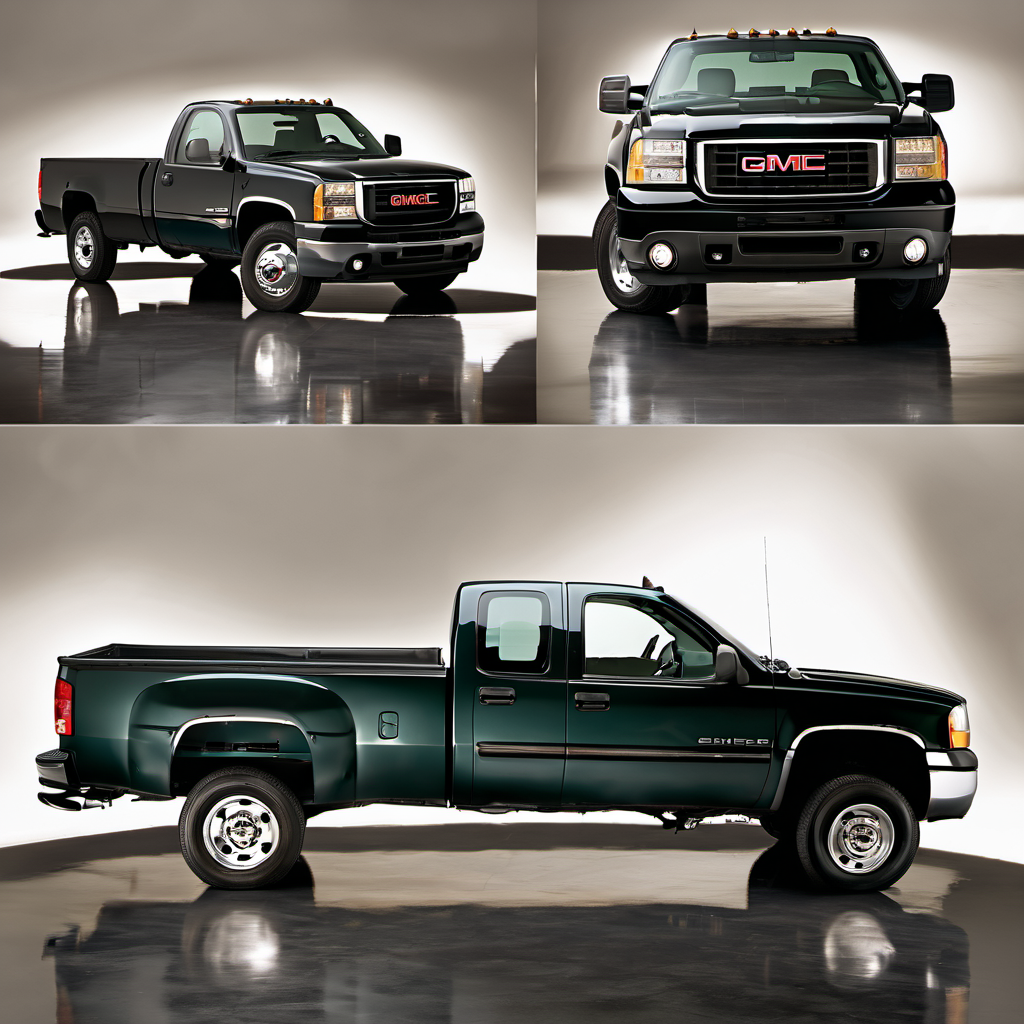 Illustration of a 2007 GMC Sierra (Classic) 3500 Regular Cab