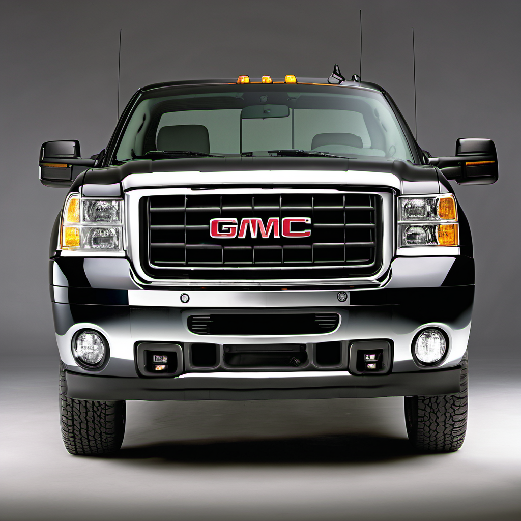Illustration of a 2007 GMC Sierra 3500 HD Regular Cab