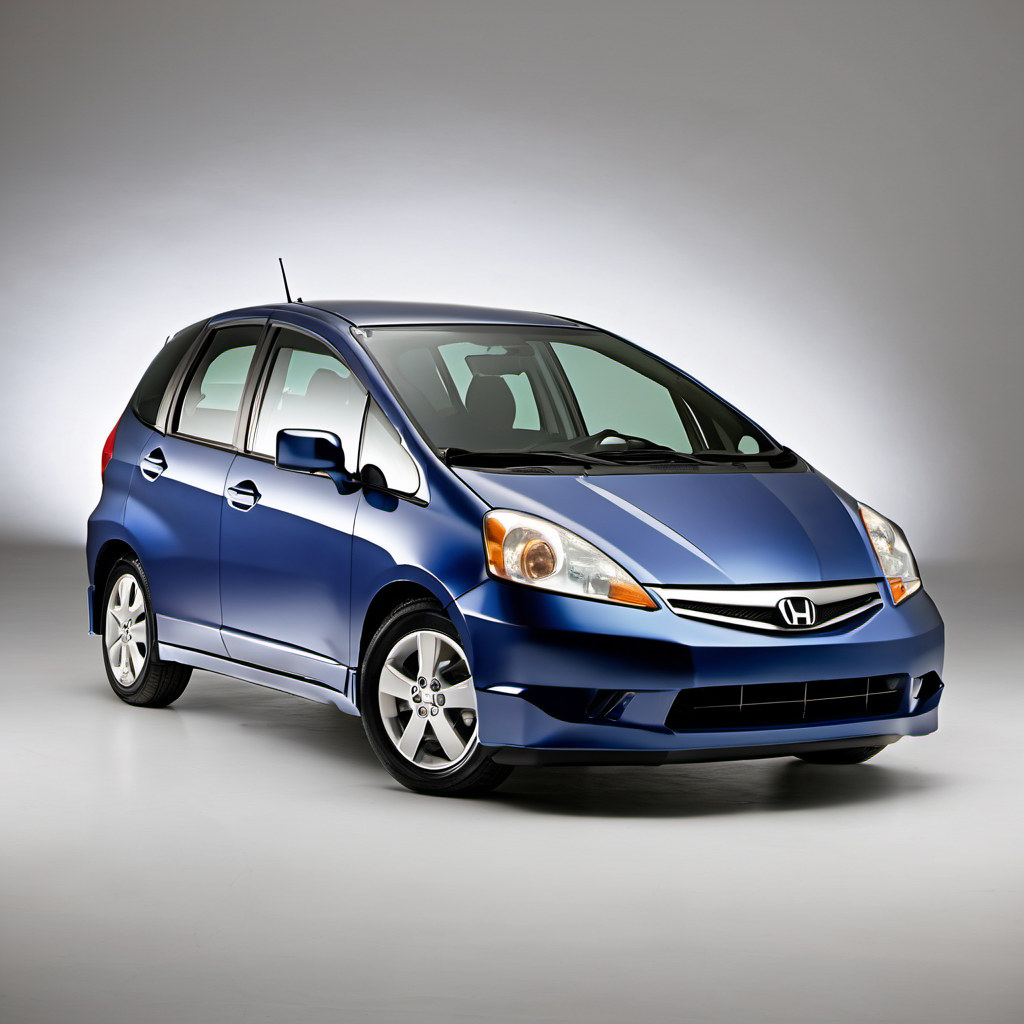 Illustration of a 2007 Honda Fit