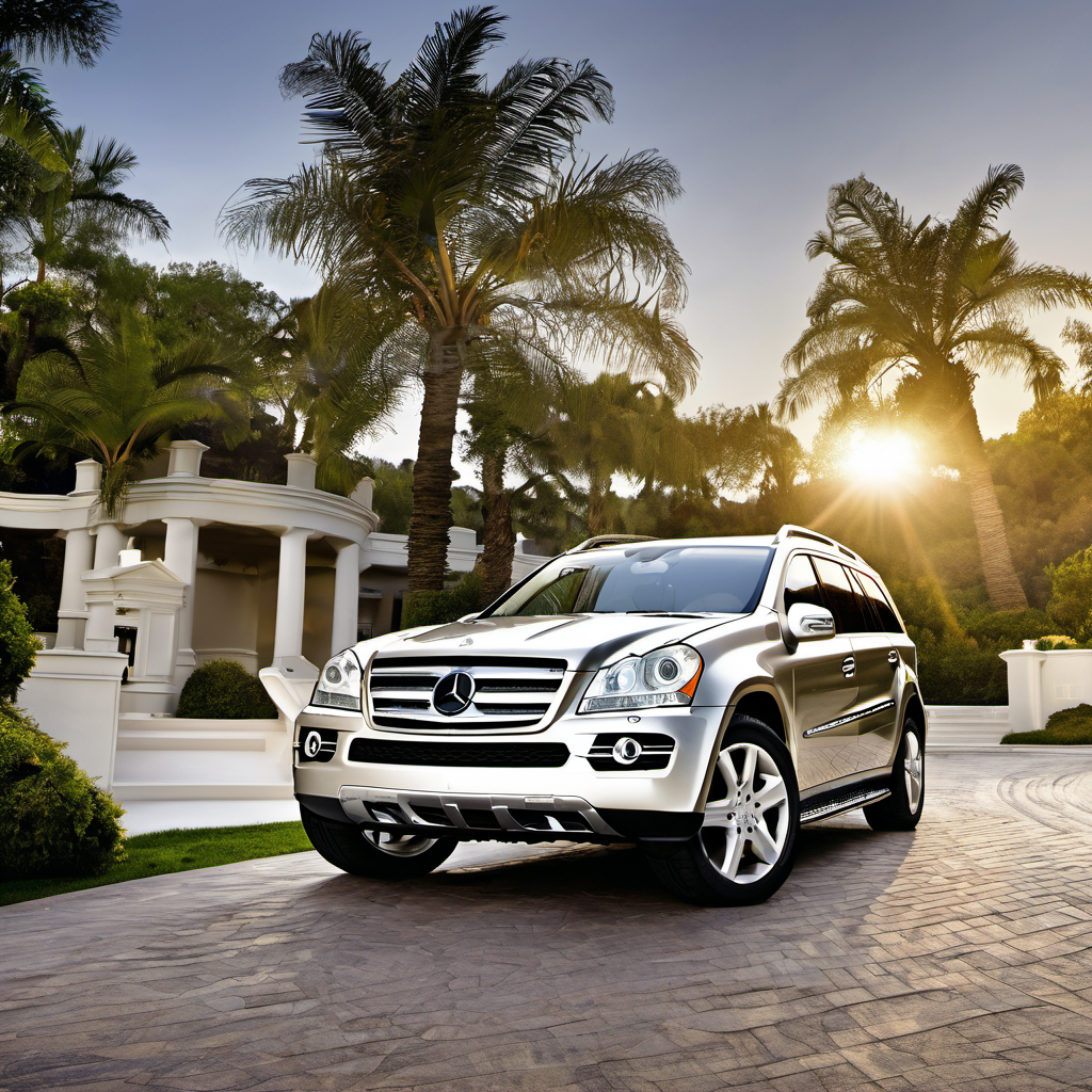 Illustration of a 2007 Mercedes-Benz GL-Class GL450 4matic