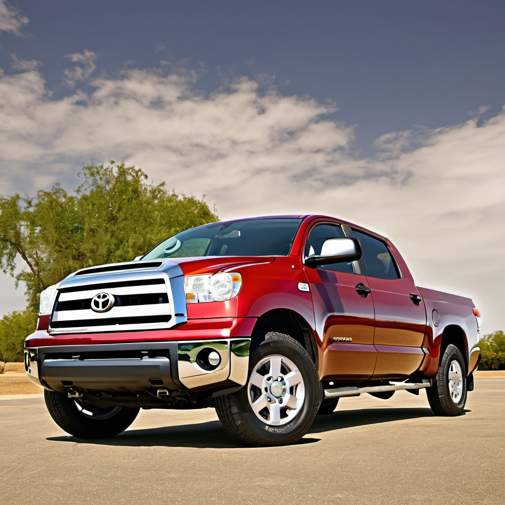 Illustration of a 2007 Toyota Tundra CrewMax