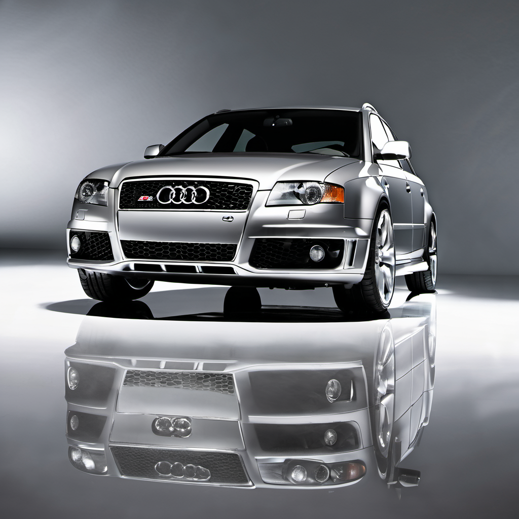 Illustration of a 2008 Audi RS 4 RS4