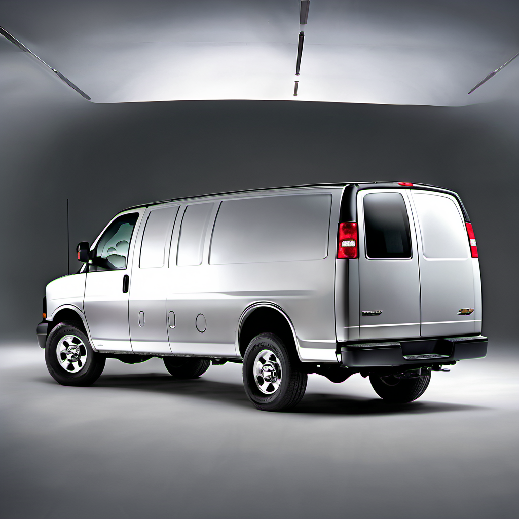 Illustration of a 2008 Chevrolet Express 1500 Passenger