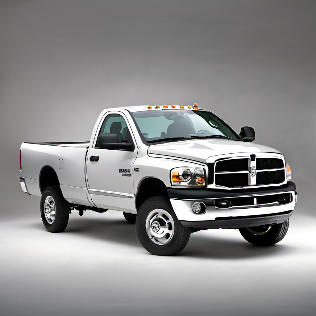 Illustration of a 2008 Dodge Ram 3500 Regular Cab