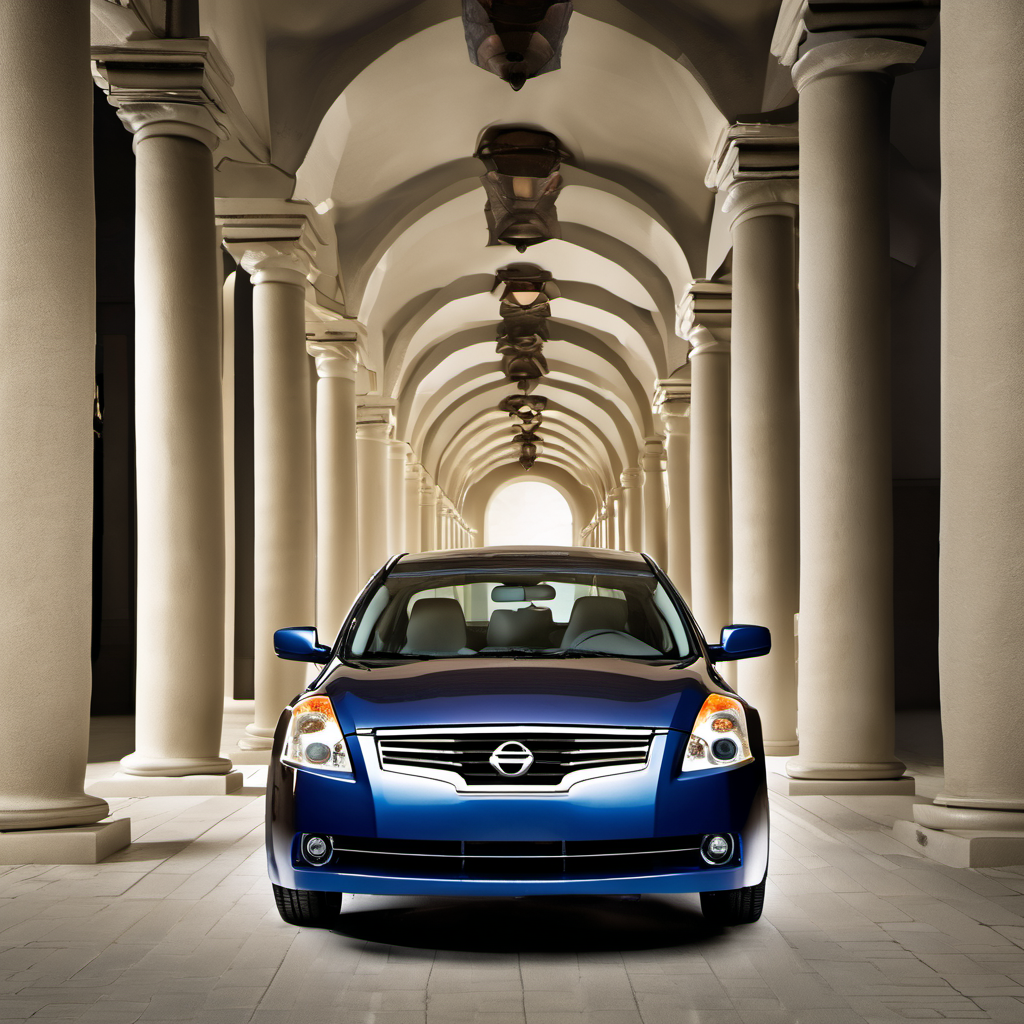 Illustration of a 2008 Nissan Altima Altima Coupe