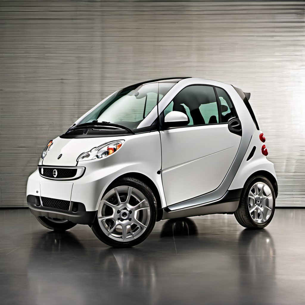 Illustration of a 2008 smart fortwo fortwo convertible