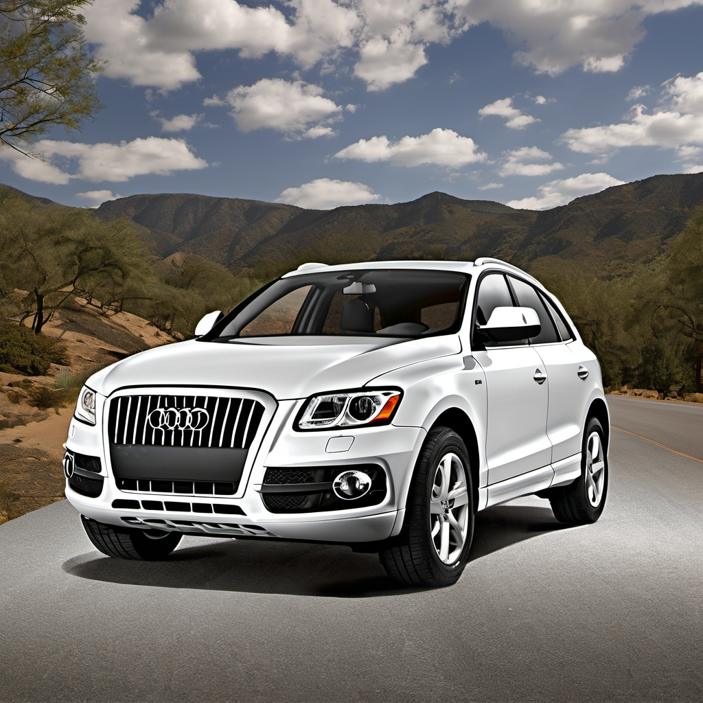 Illustration of a 2009 Audi Q5