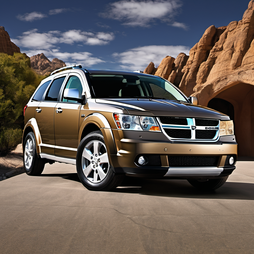 Illustration of a 2009 Dodge Journey