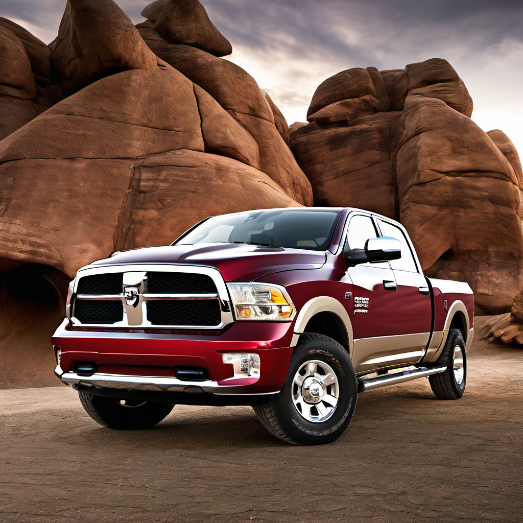 Illustration of a 2009 Dodge Ram 1500 Crew Cab DR (1500)