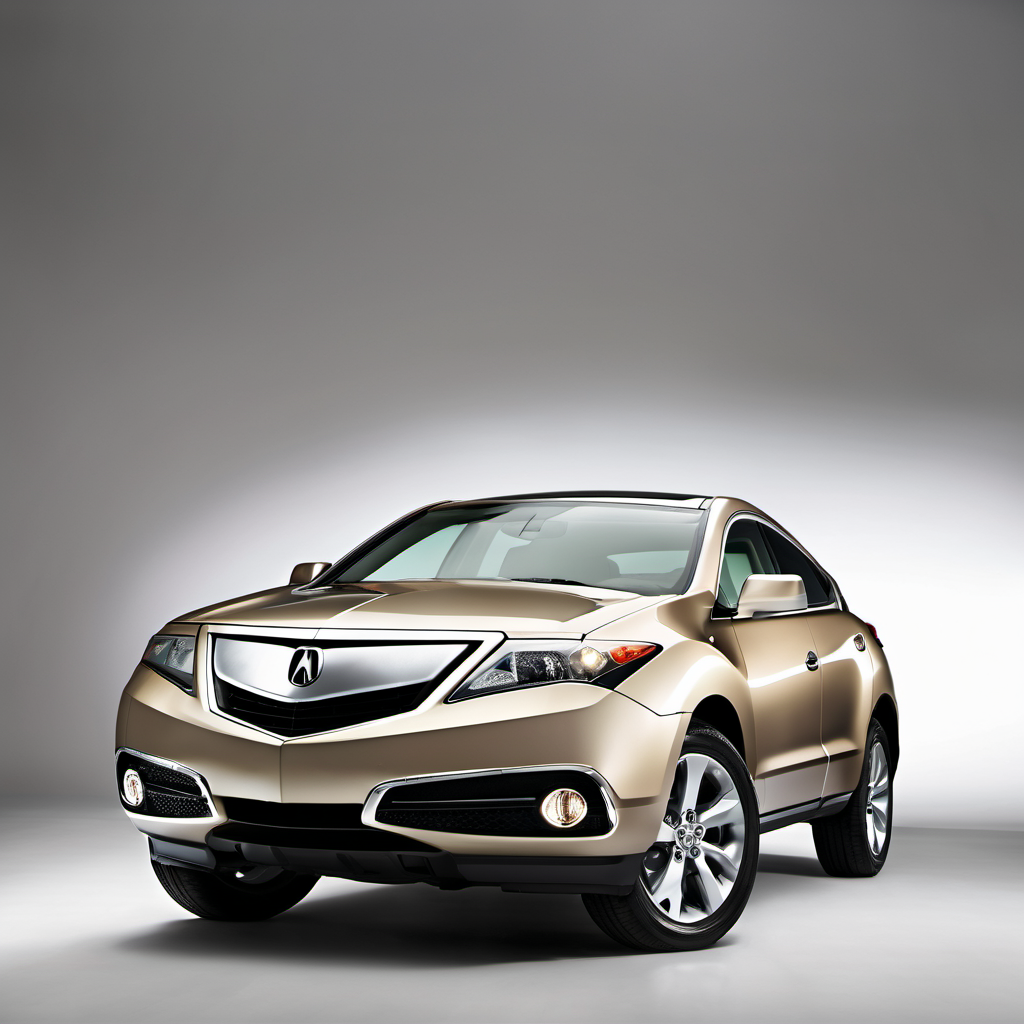 Illustration of a 2010 Acura ZDX