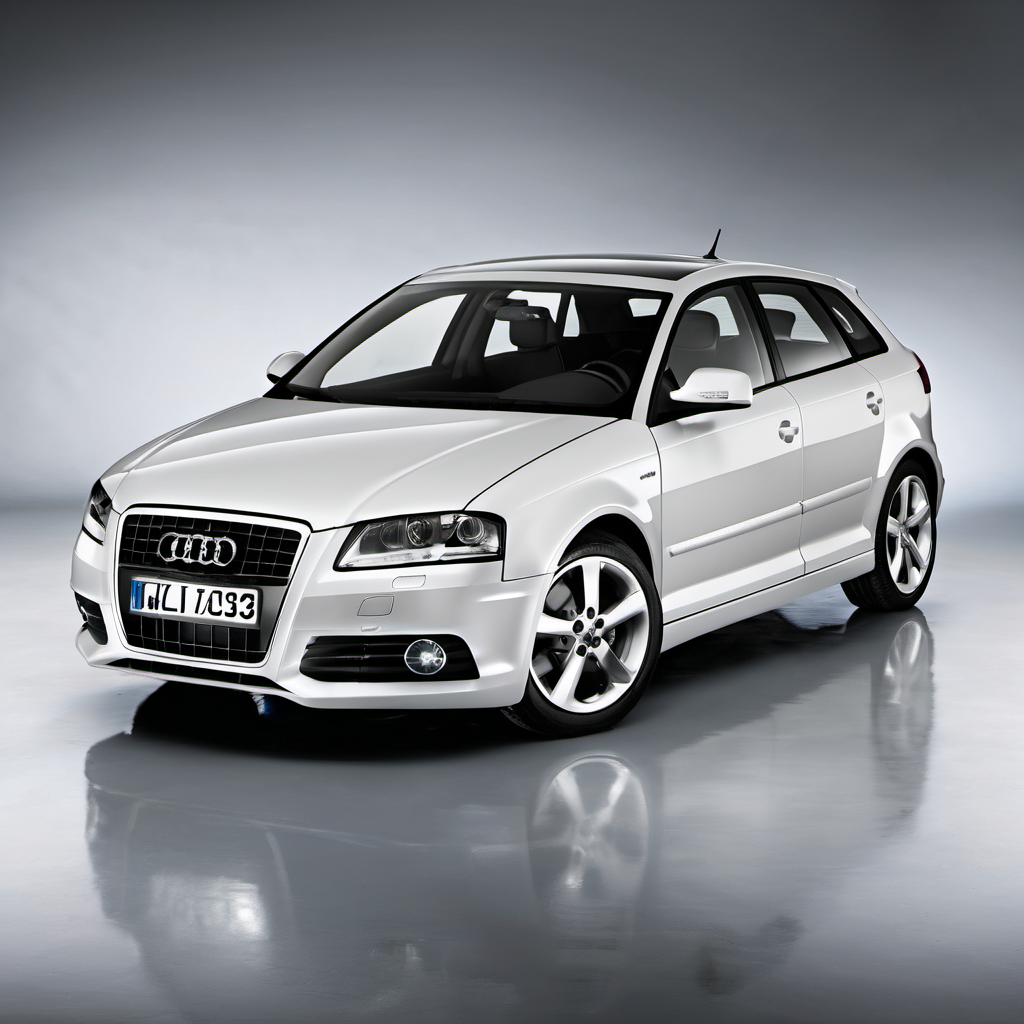 Illustration of a 2010 Audi A3