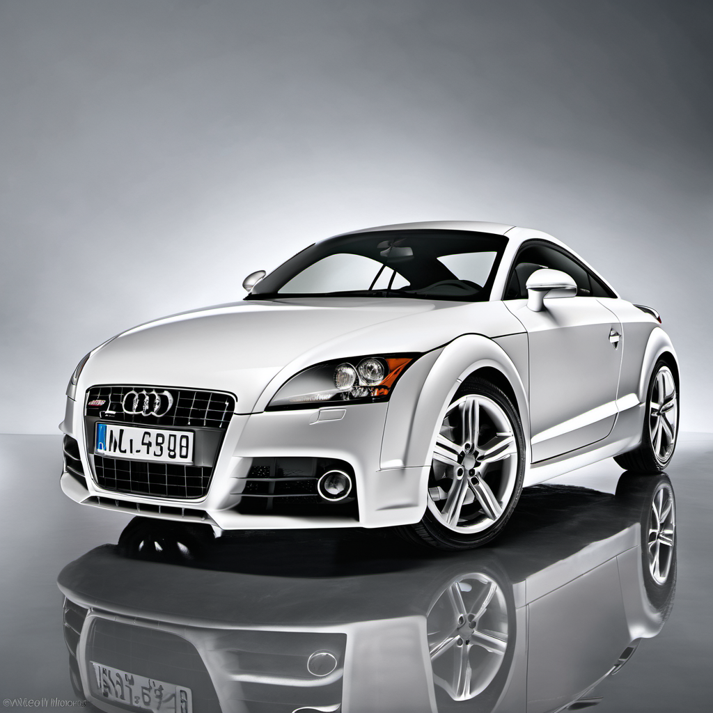Illustration of a 2010 Audi TT