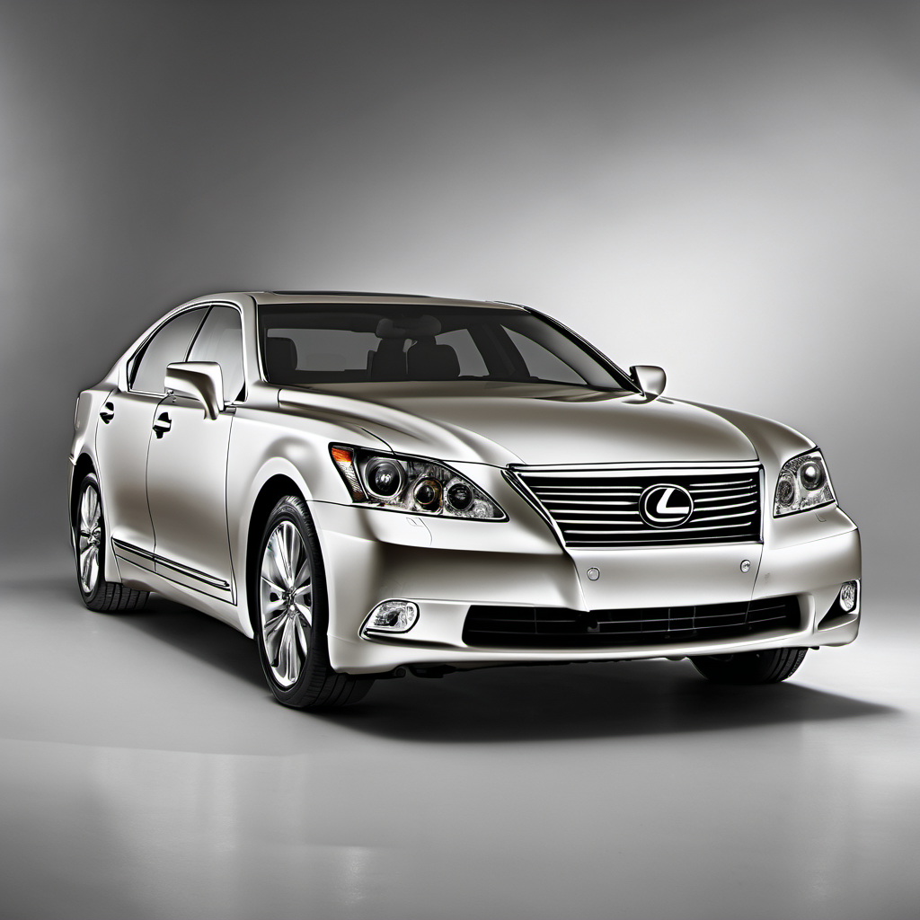 Illustration of a 2010 Lexus LS LS 460