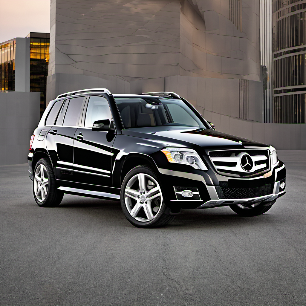 Illustration of a 2010 Mercedes-Benz GLK-Class GLK350 4matic