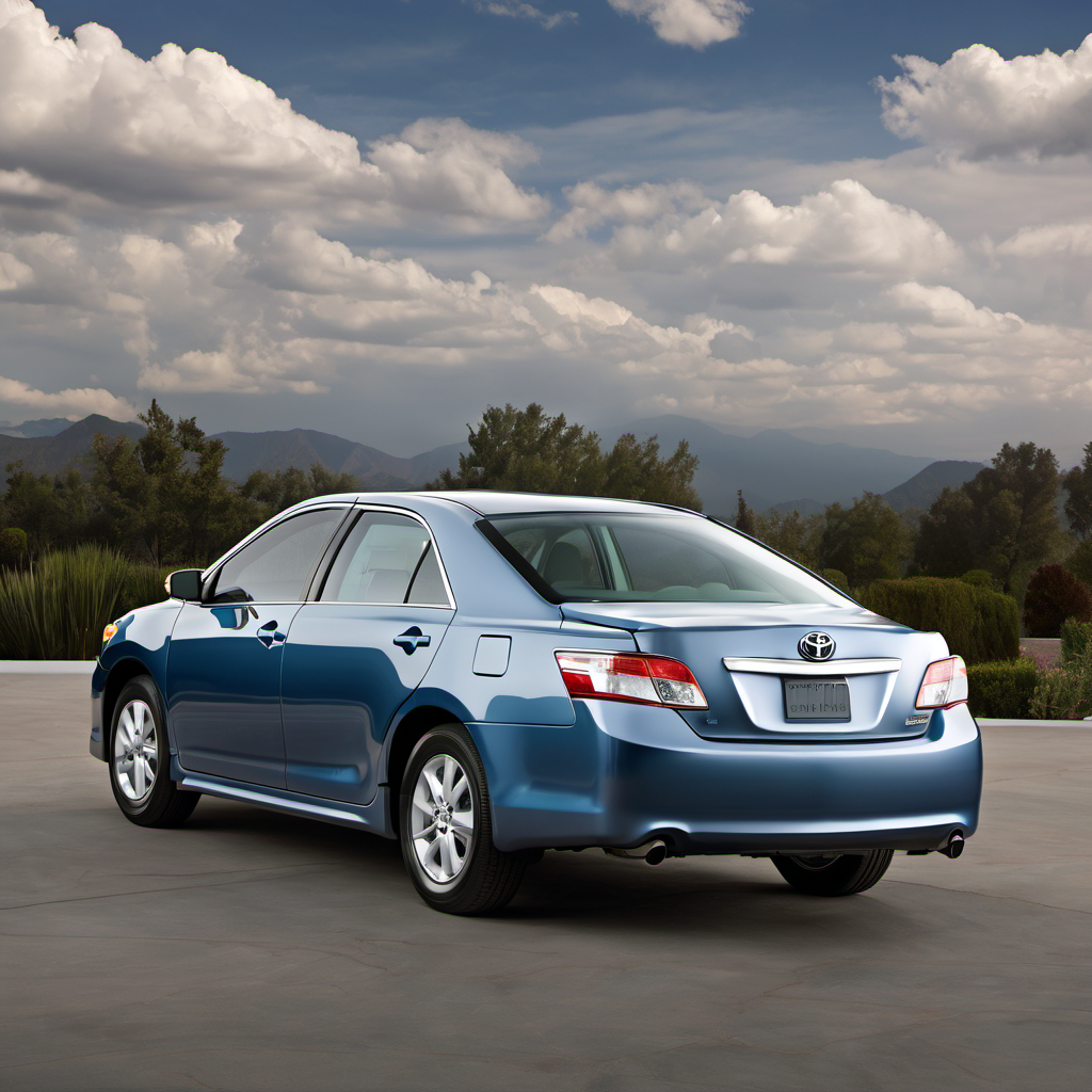 Illustration of a 2010 Toyota Camry Camry