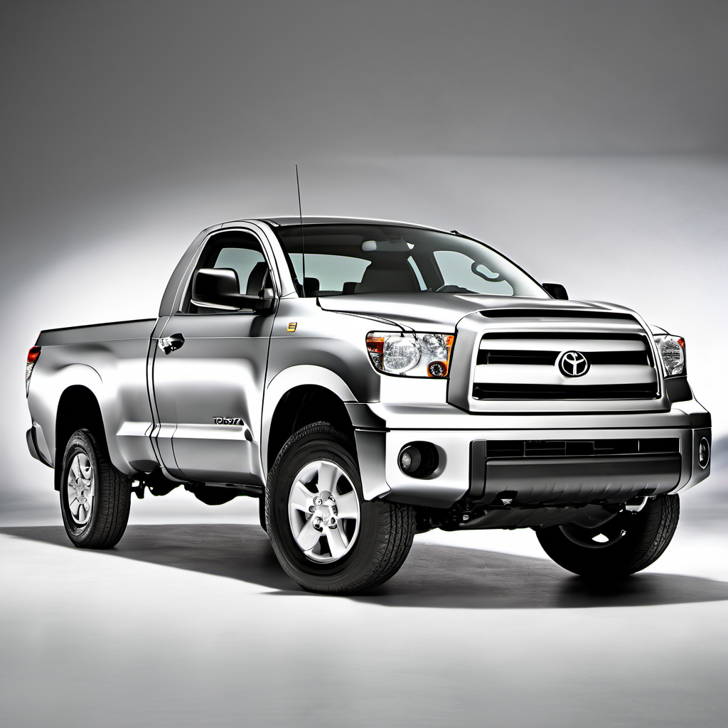 Illustration of a 2010 Toyota Tundra Regular Cab
