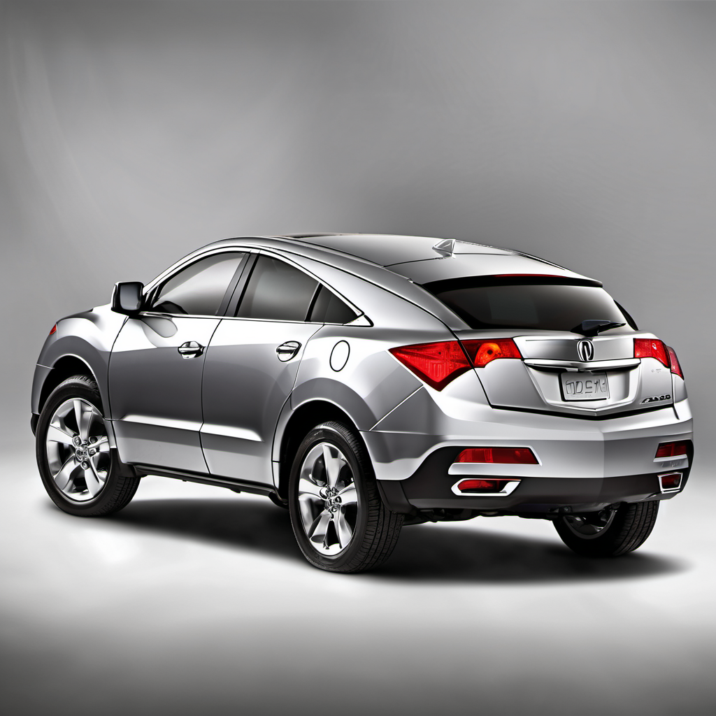 Illustration of a 2011 Acura ZDX