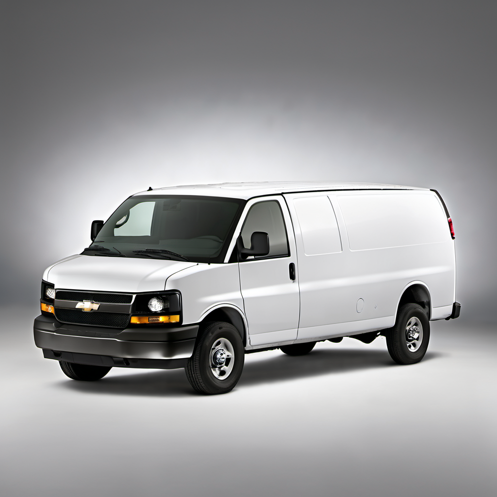 Illustration of a 2011 Chevrolet Express 2500 Cargo