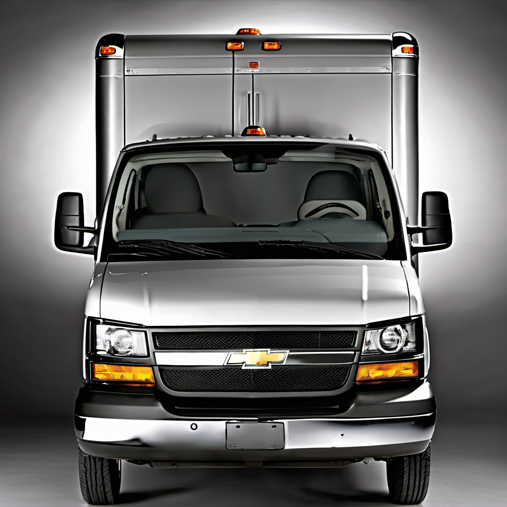 Illustration of a 2011 Chevrolet Express 3500 Cargo