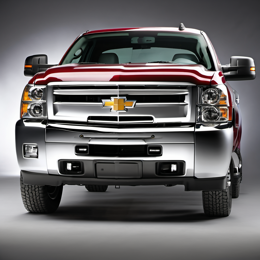 Illustration of a 2011 Chevrolet Silverado 2500 HD Regular Cab