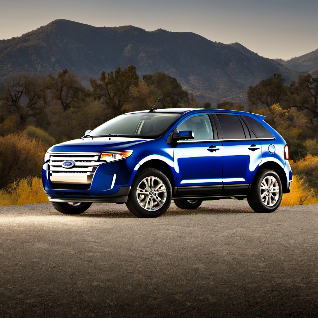 Illustration of a 2011 Ford Edge