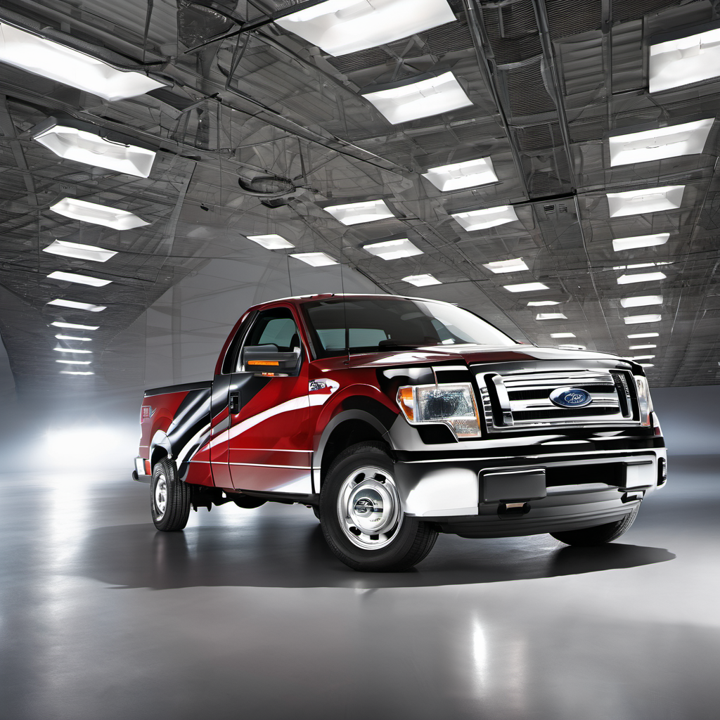 Illustration of a 2011 Ford F150 Regular Cab