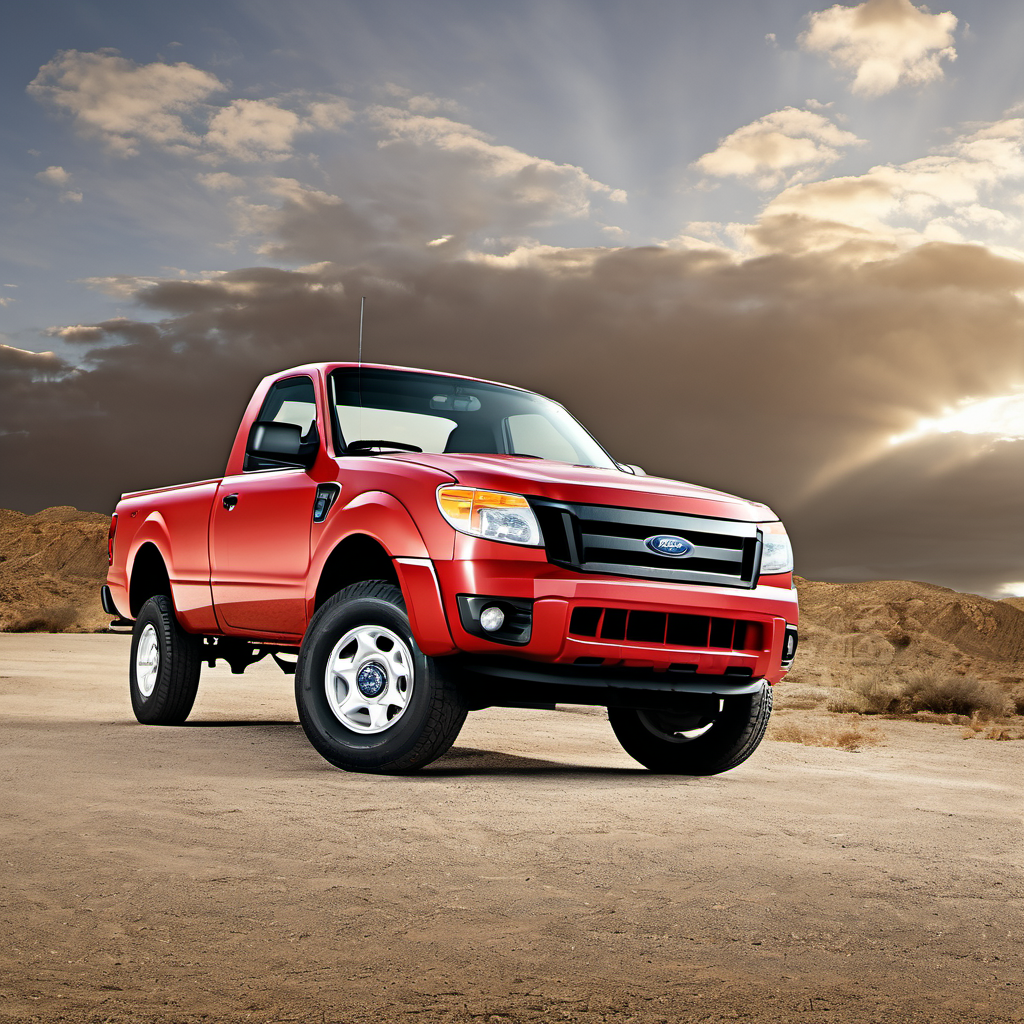 Illustration of a 2011 Ford Ranger Regular Cab