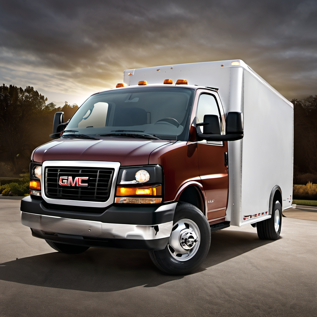 Illustration of a 2011 GMC Savana 3500 Cargo